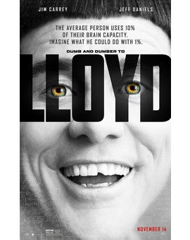 Tremendo póster de Dos Tontos Muy Tontos 2 imitando al de Lucy