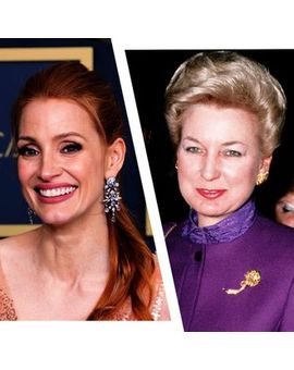 Jessica Chastain como la hermana de Donald Trump
