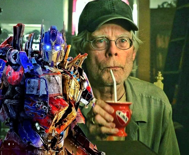 Stephen King no aguantó "Transformers"