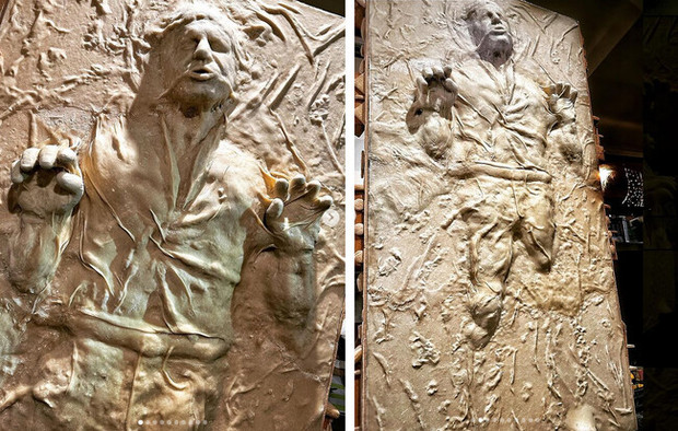 "Pan Solo" homenaje panadero para Harrison Ford 