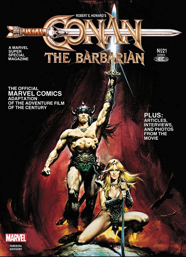 Próxima novedad: Conan el Bárbaro el cómic de la película para Diciembre 