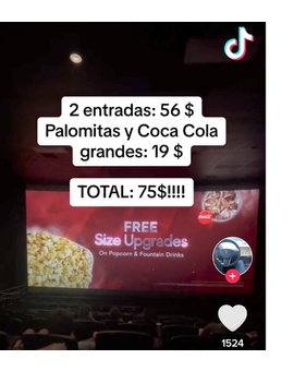 y nos quejábamos del precio de las entradas de Cine aquí 