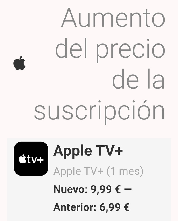 Otra subida de precio