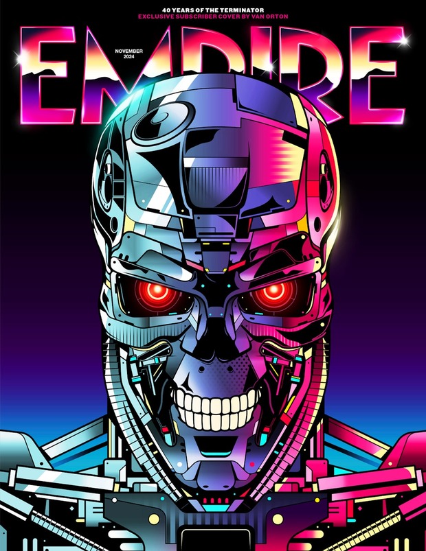 T-800 portada de la revista Empire 