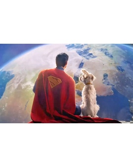Primera imagen del perro Krypto para el "Superman" de Gunn 