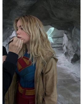 Primera imagen de Milly Alcock con el traje de Supergirl