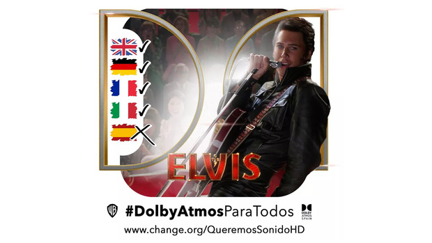 Elvis en Atmos en 4 idiomas (no castellano)