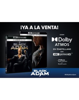 Anuncio Black Adam en Atmos castellano