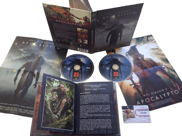 APOCALYPTO BDbook Limitado (Mediabook) Alemán, Bluray+DVD "Cover A" (1000 ud)
