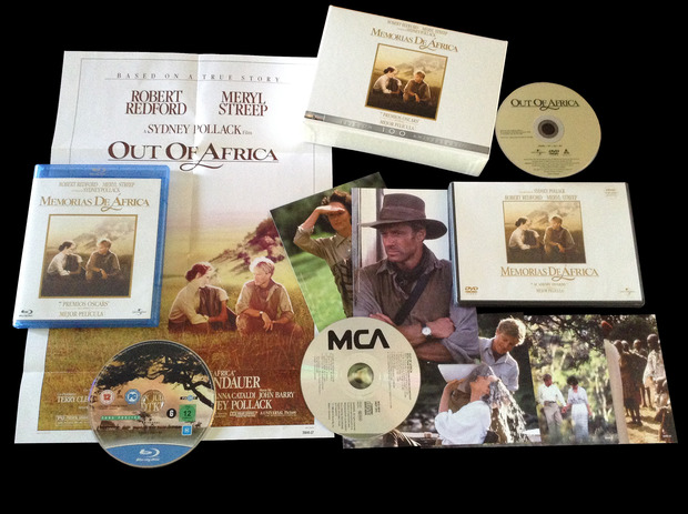 MEMORIAS DE ÁFRICA - Edición 100 Aniversario Bluray