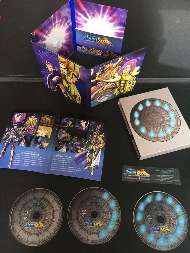 Saint Seiya: Hades Santuario (Los Caballeros del Zodiaco) - Edición Coleccionista Digipak Bluray