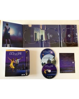 LA LA LAND (La Ciudad de las Estrellas) DIGIPAK Francés BD+DVD+CD