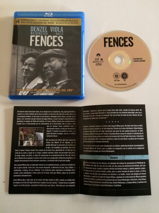 FENCES Edición Exclusiva FNAC España (Libreto)