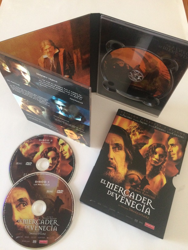 EL MERCADER DE VENECIA Edición Especial Digipak DVD 2 Discos