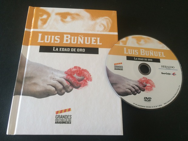LA EDAD DE ORO Digibook DVD (Buñuel) "Grandes Directores de Cine Aragoneses"