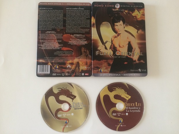 FURIA ORIENTAL Metalpak DVD (1972) Bruce Lee