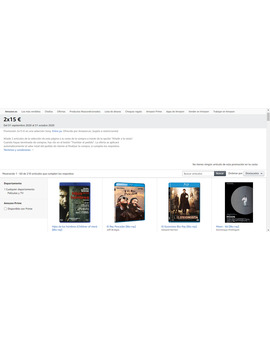OFERTA 2x15 € en selección SONY (Amazon.es) + de 200 títulos...