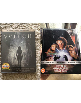 Lo último... LA BRUJA Steelbook + STAR WARS VI Steelbook Zavvi