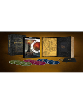 TRILOGÍA "ONE RING" de EL SEÑOR DE LOS ANILLOS 4K (Réplica Anillo) Zavvi Alemania