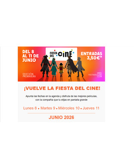 FIESTA DEL CINE _ 8-11 JUNIO - 3,50 €