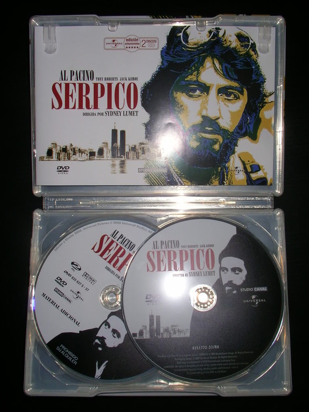 SERPICO Estuche Metálico DVD (Steelbook)