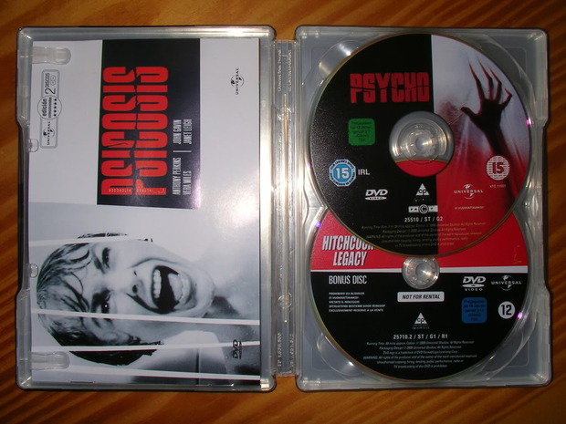 PSICOSIS Estuche Metálico DVD (Steelbook)