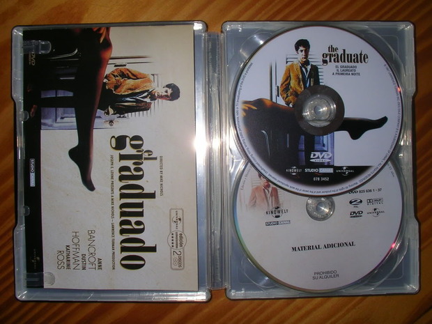 EL GRADUADO Estuche Metálico DVD (Steelbook)