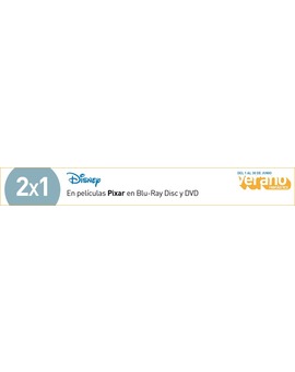 2x1 en peliculas pixar del 1 al 30 de junio