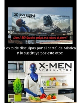 Fox sustituye cartel de Mística