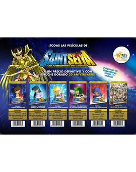 ediciones invididuales de las películas de Saint Seiya