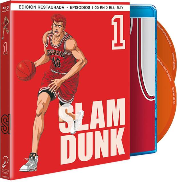 Video análisis  y unboxing de Slam Dunk vol.1 de Selecta-Vision