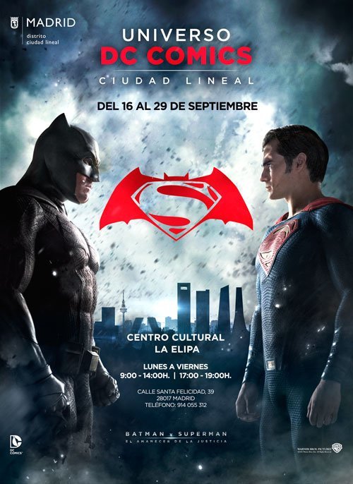 Exposición universo DC comics (Madrid)
