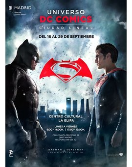 Exposición universo DC comics (Madrid)