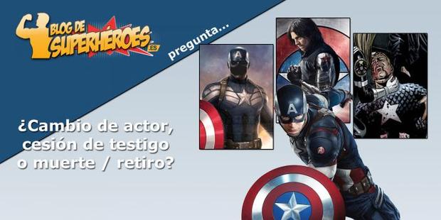 ¿cambio de actor, cesión de testigo o muerte / retiro del personaje? 