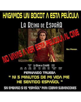 Trueba lamenta el boicot a 'La reina de España', cuyo estreno ha pinchado en taquilla