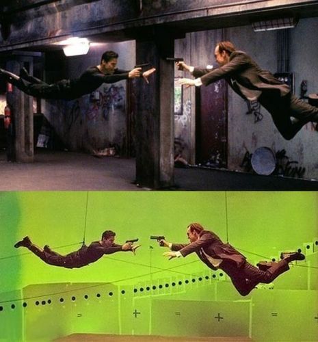 The Matrix Scene Making Footage