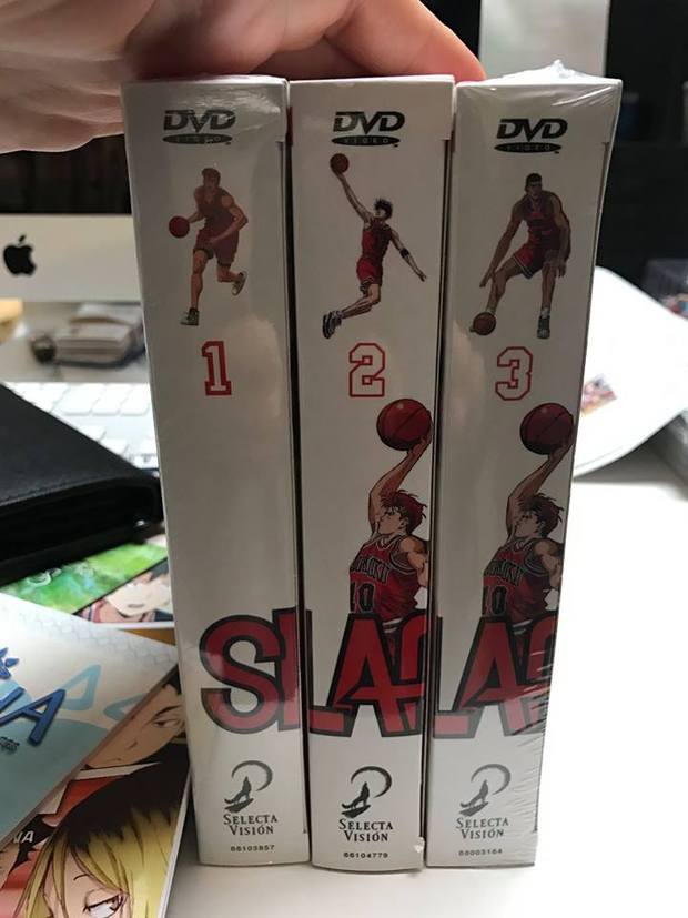  Comunicado de Selecta sobre Slam Dunk Vol. 3 en DVD. Un pequeño error en la funda y se puede pedir cambio