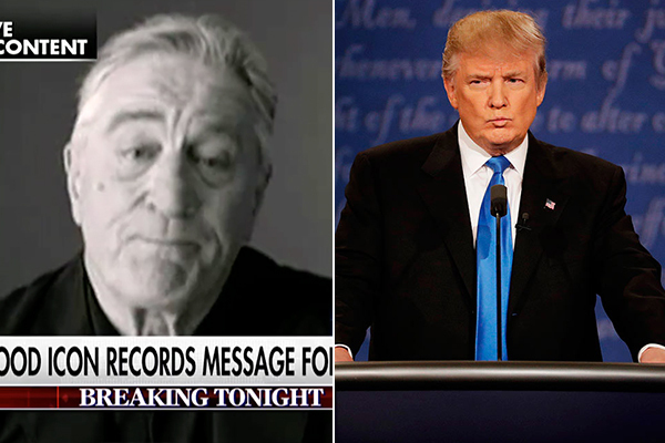 Donald Trump expulsa del país a Robert Downey Jr., Robert De Niro y 20 actores mas por "antipatriotas"
