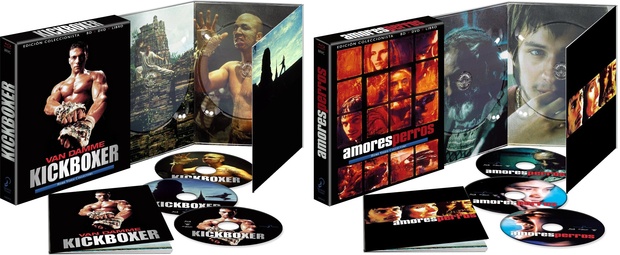 Selecta se viene arriba con los digipak y sacará 2 para Amores Perros y Kickboxer