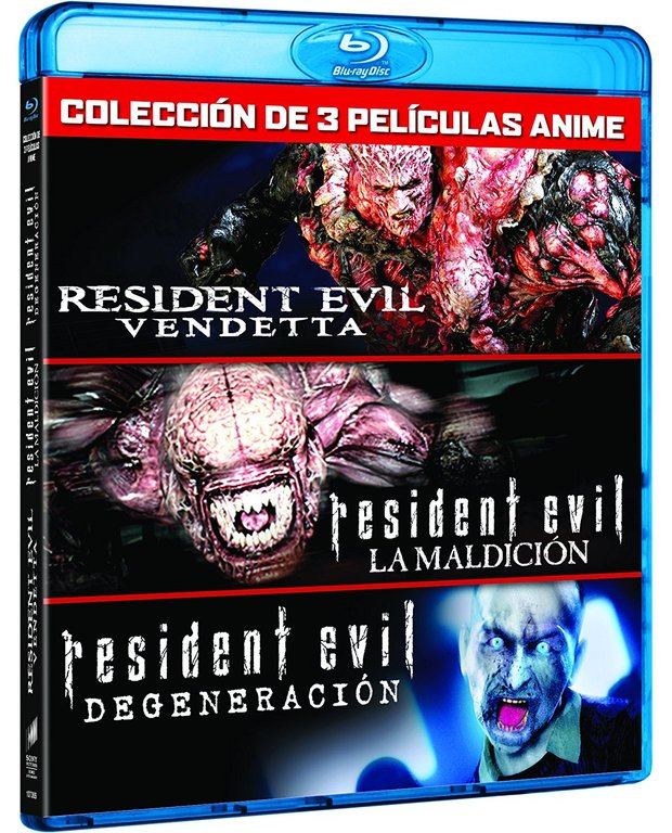 Habrá pack con la trilogía de animación de Resident Evil