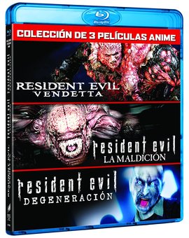 Habrá pack con la trilogía de animación de Resident Evil