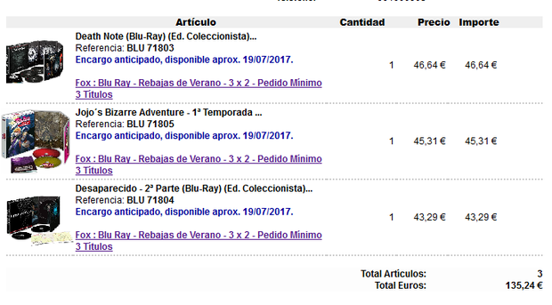 3x2 en algunas preventas de Selecta Visión y otras películas
