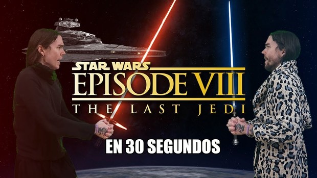 Star Wars Episodio 8 en 30 segundos