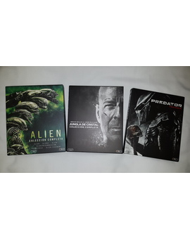 Galería fotográfica de las ediciones digipack de las sagas completas