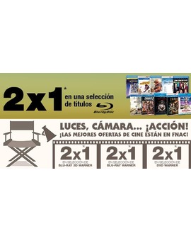 2x1 Fnac en casi todo el catálogo de Sony/Universal/Paramount/Vértigo