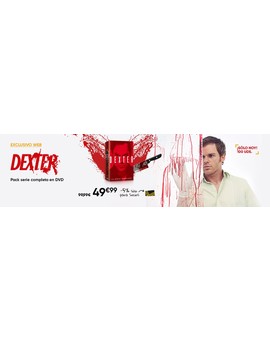Solo hoy: 100 unidades disponibles de Dexter por 50€ en DVD en la Fnac