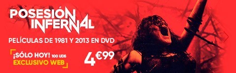 Pack posesión infernal (Dvd) por 5€