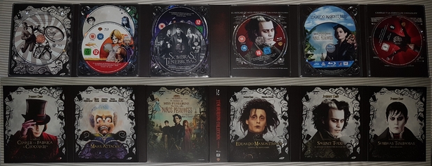 Interior Digipack Tim Burton