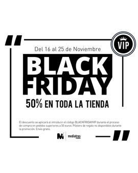 Black Friday Media3 ya disponible