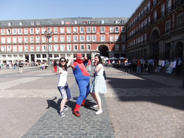 Madrid, póster de SPIDER-MAN LEJOS DE CASA
